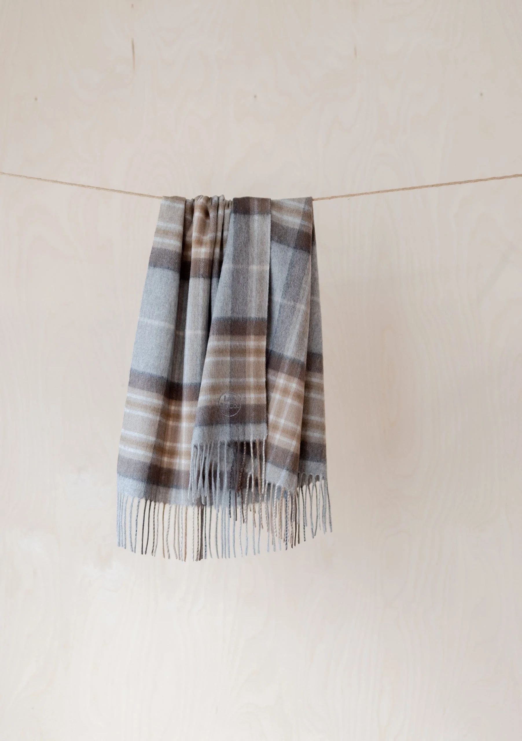 Lambswool Baby Blanket in Mackellar Tartan - Image 2